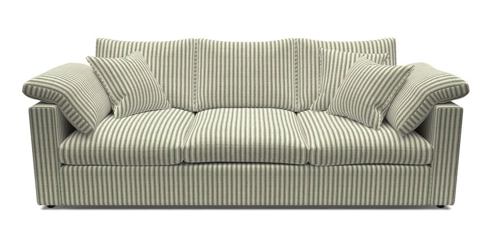 4 Seater Straight Arm Sofa