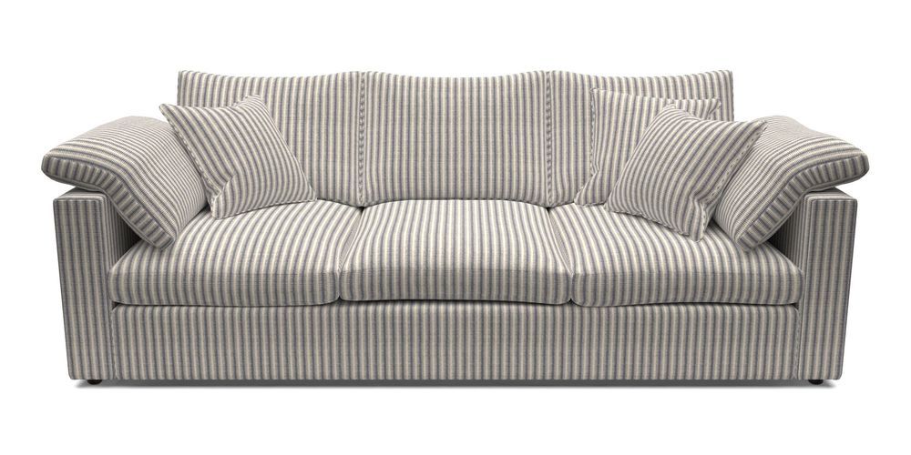 4 Seater Straight Arm Sofa