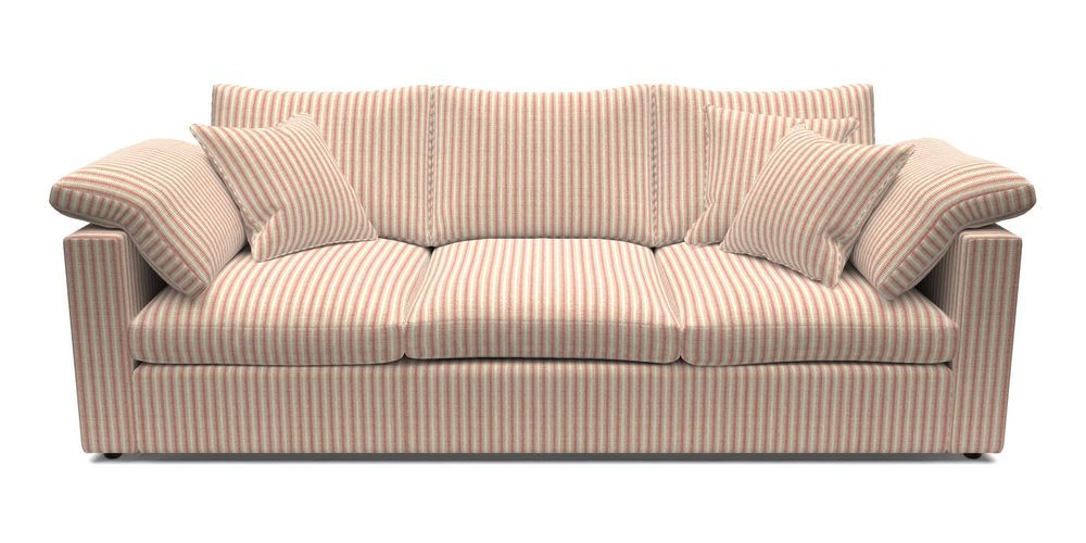 4 Seater Straight Arm Sofa