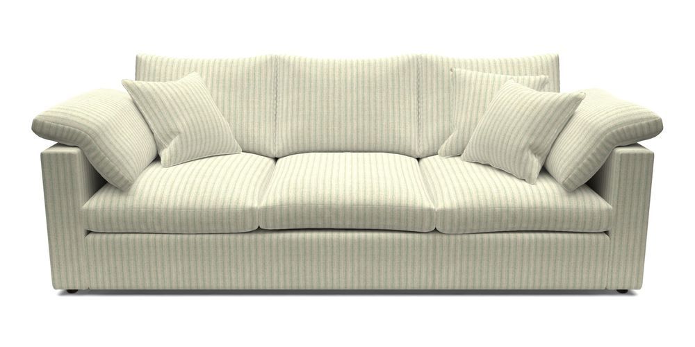 4 Seater Straight Arm Sofa