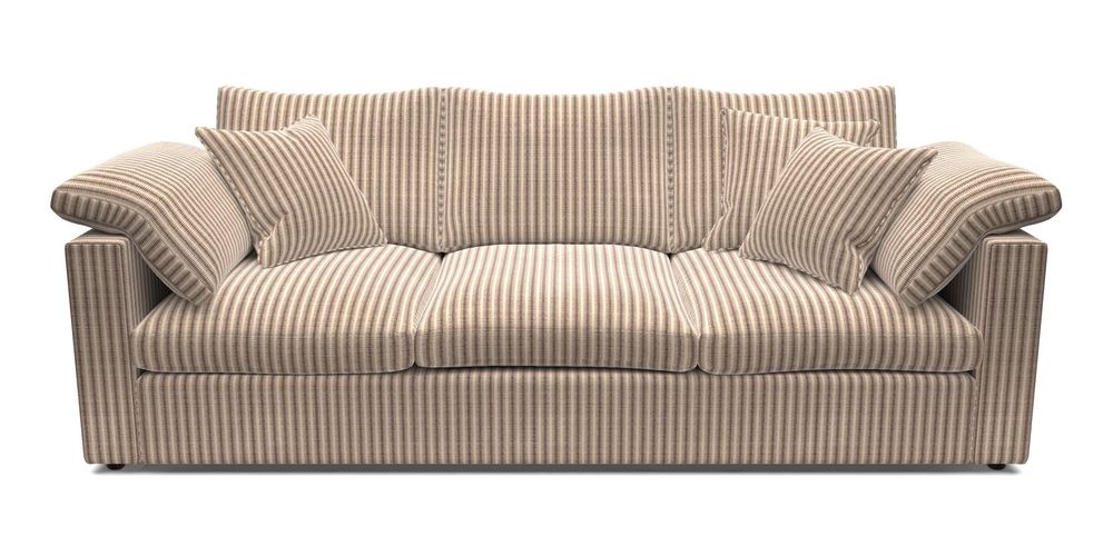 4 Seater Straight Arm Sofa