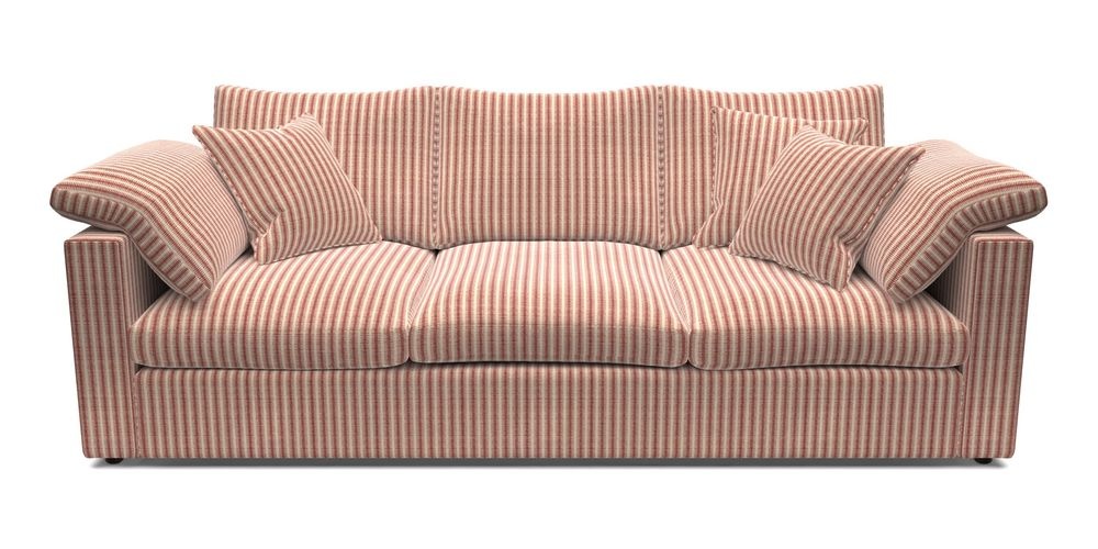 4 Seater Straight Arm Sofa