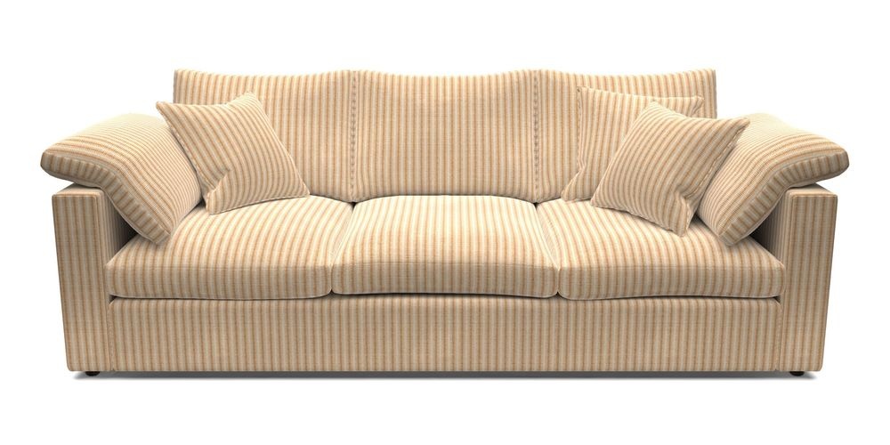 4 Seater Straight Arm Sofa