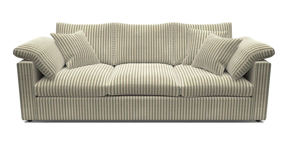 4 Seater Straight Arm Sofa