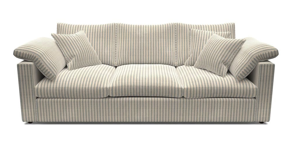 4 Seater Straight Arm Sofa