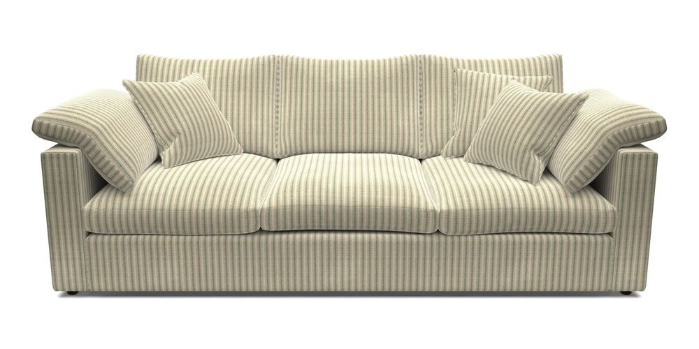 4 Seater Straight Arm Sofa