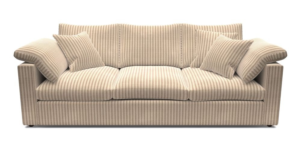 4 Seater Straight Arm Sofa
