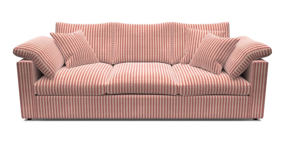 4 Seater Straight Arm Sofa