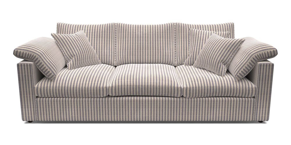4 Seater Straight Arm Sofa