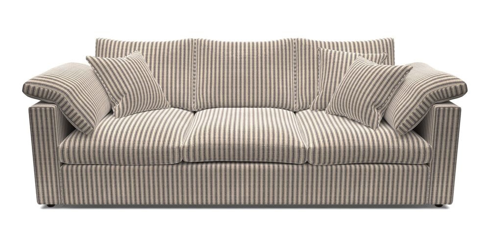 4 Seater Straight Arm Sofa