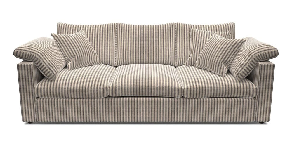 4 Seater Straight Arm Sofa