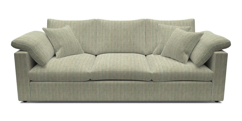 4 Seater Straight Arm Sofa