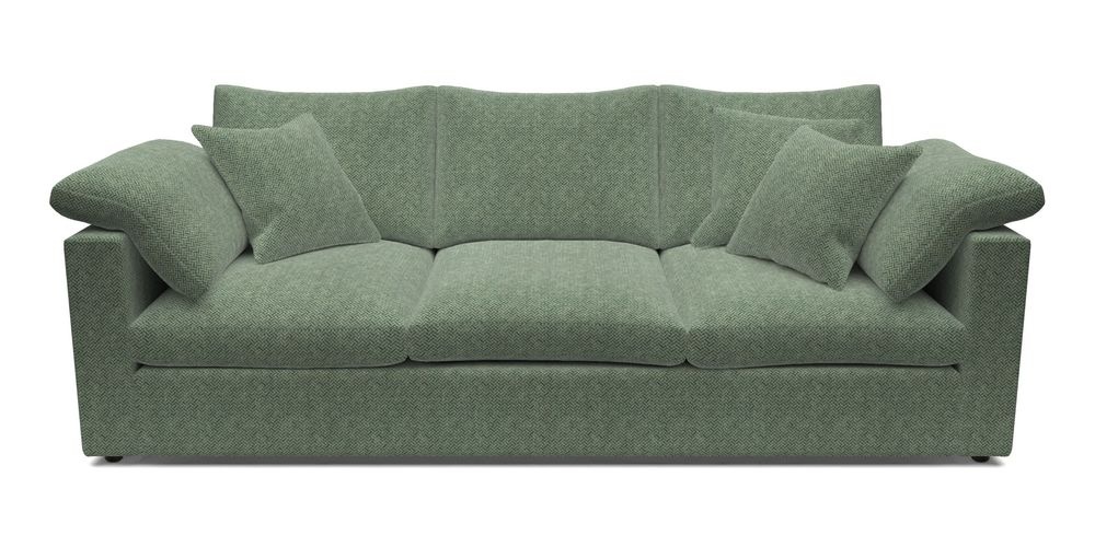 4 Seater Straight Arm Sofa