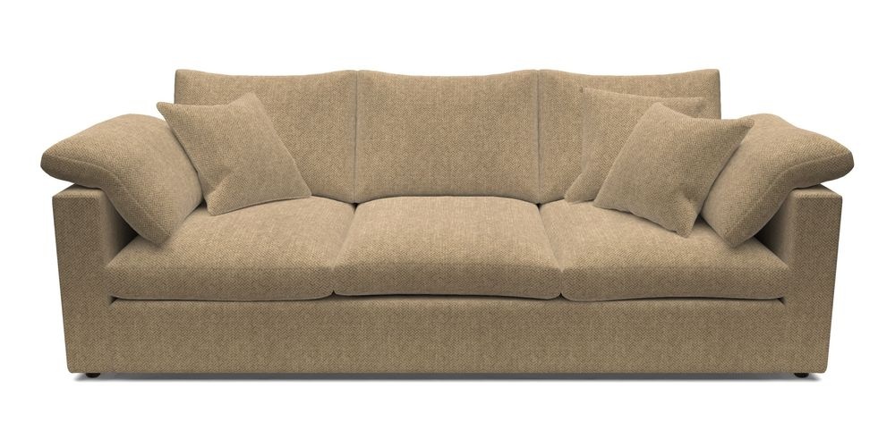 4 Seater Straight Arm Sofa