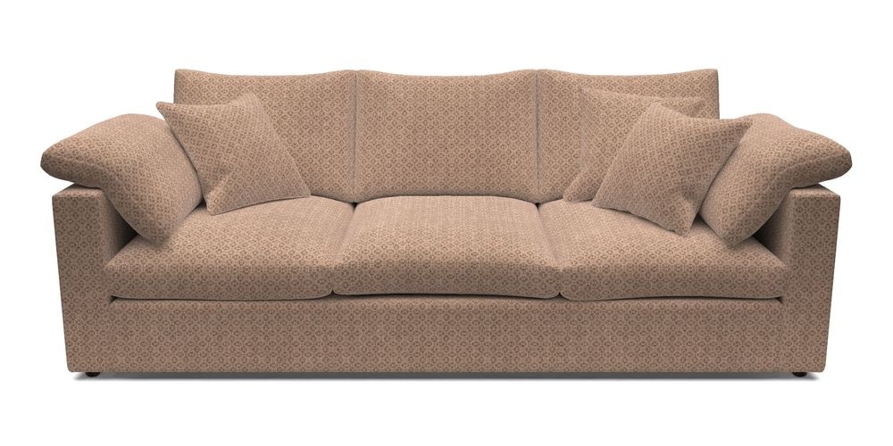 4 Seater Straight Arm Sofa