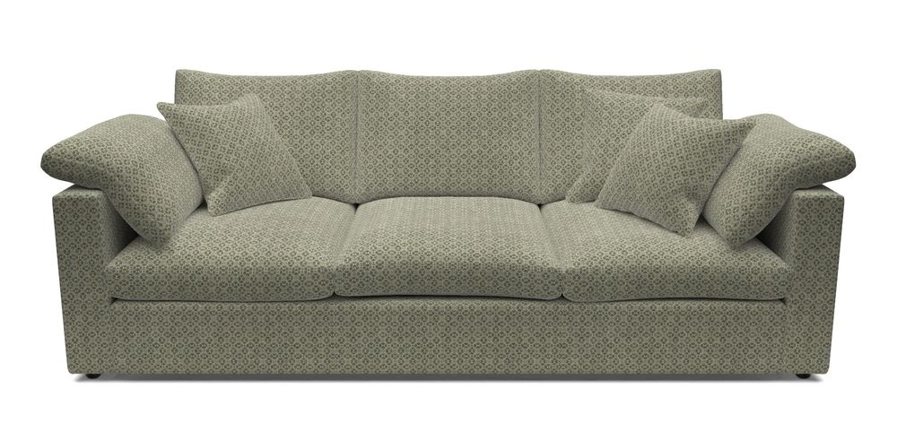 4 Seater Straight Arm Sofa