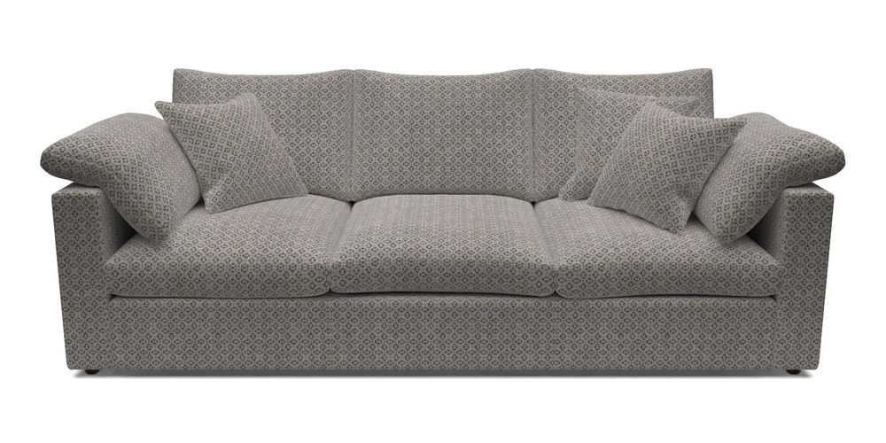 4 Seater Straight Arm Sofa