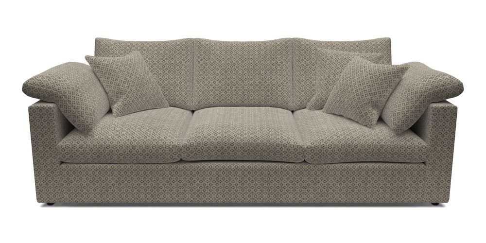 4 Seater Straight Arm Sofa