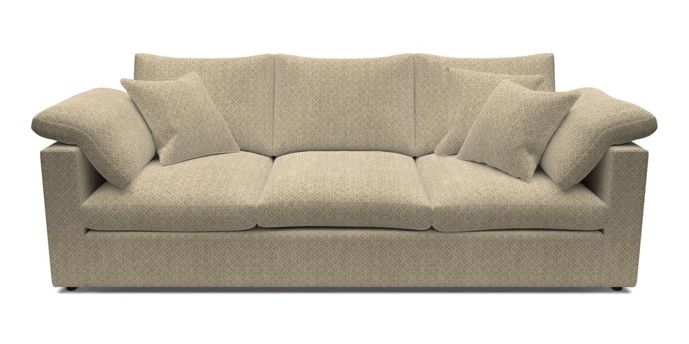 4 Seater Straight Arm Sofa
