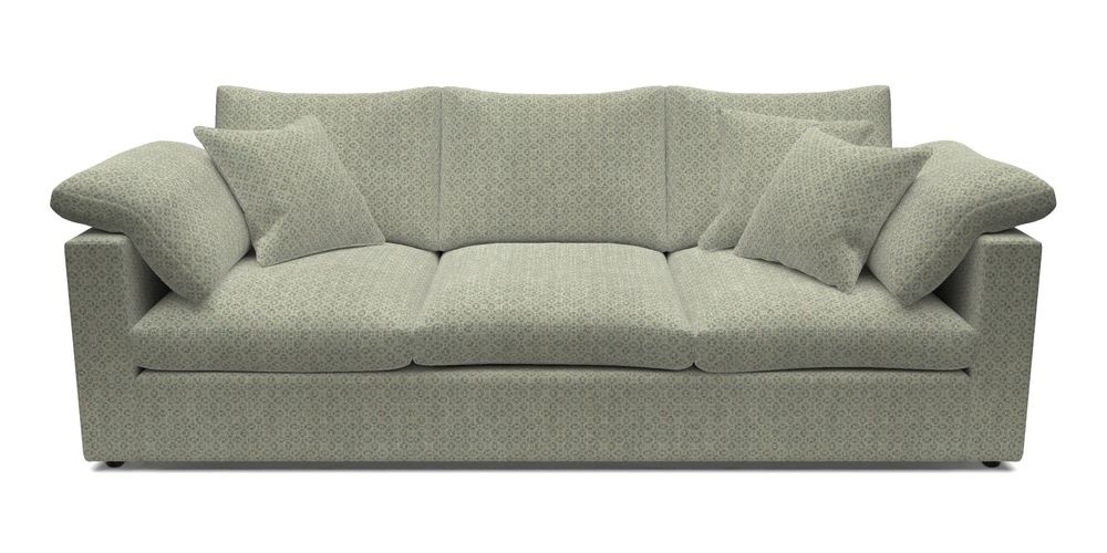 4 Seater Straight Arm Sofa