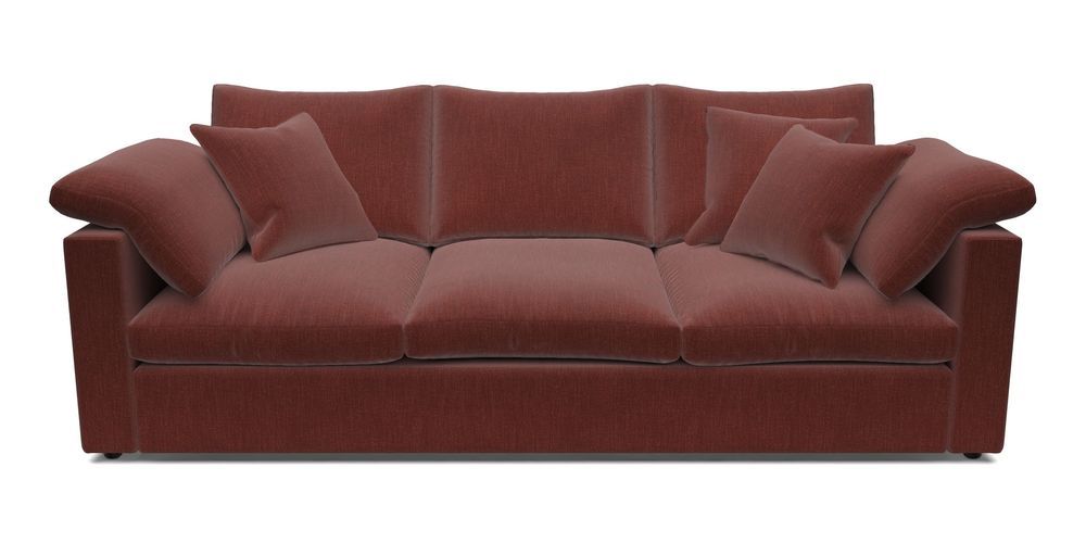 4 Seater Straight Arm Sofa