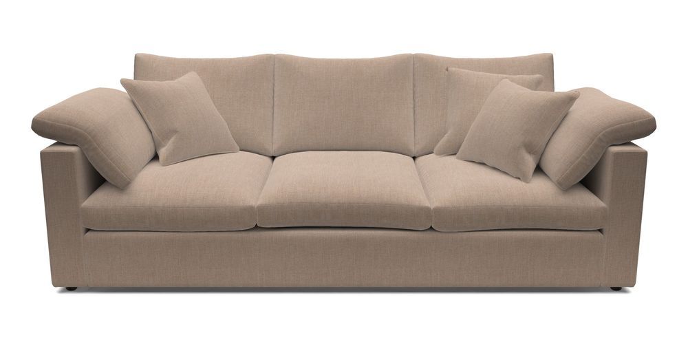 4 Seater Straight Arm Sofa