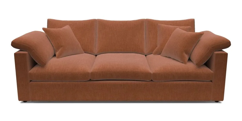 4 Seater Straight Arm Sofa