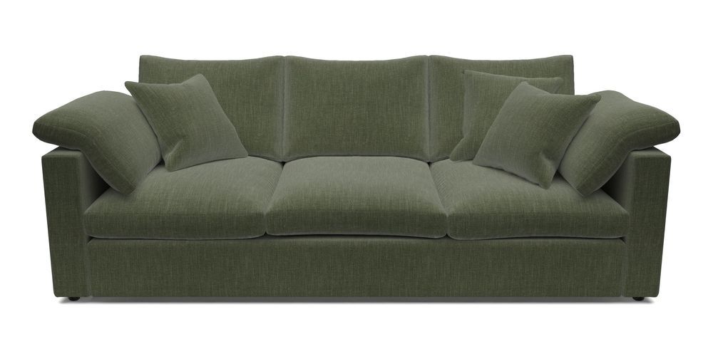 4 Seater Straight Arm Sofa