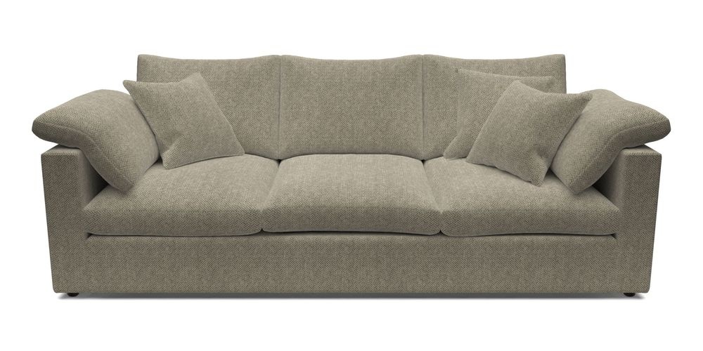 4 Seater Straight Arm Sofa