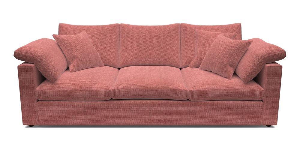 4 Seater Straight Arm Sofa