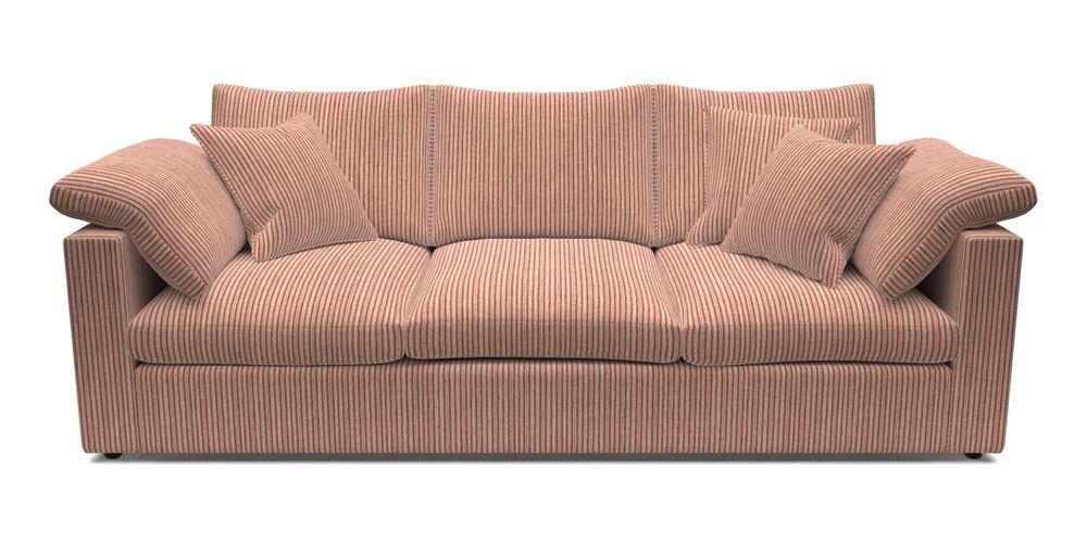 4 Seater Straight Arm Sofa