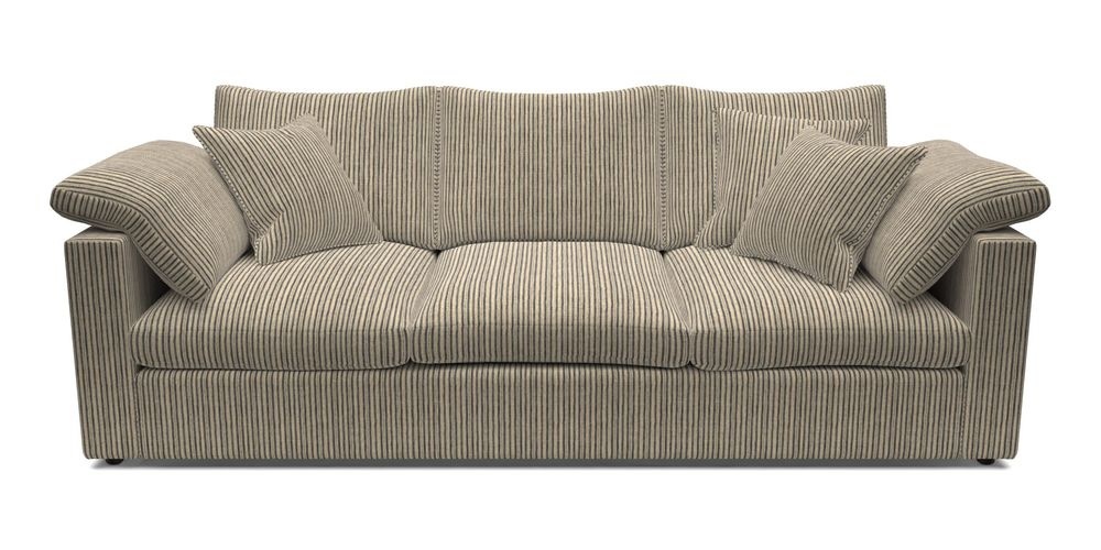 4 Seater Straight Arm Sofa