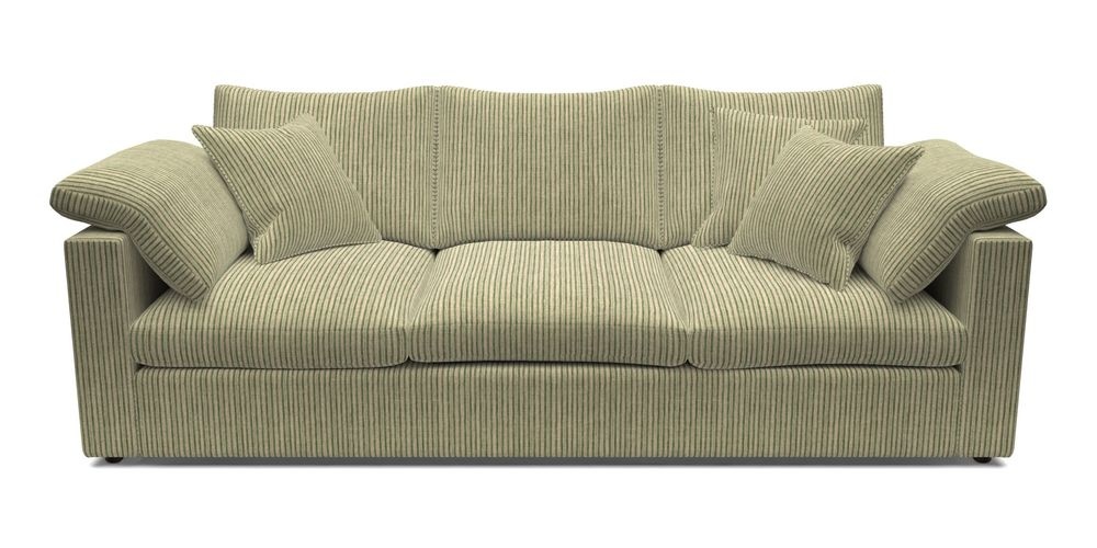 4 Seater Straight Arm Sofa