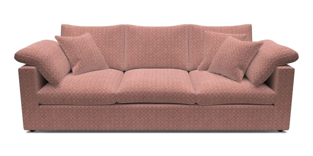 4 Seater Straight Arm Sofa