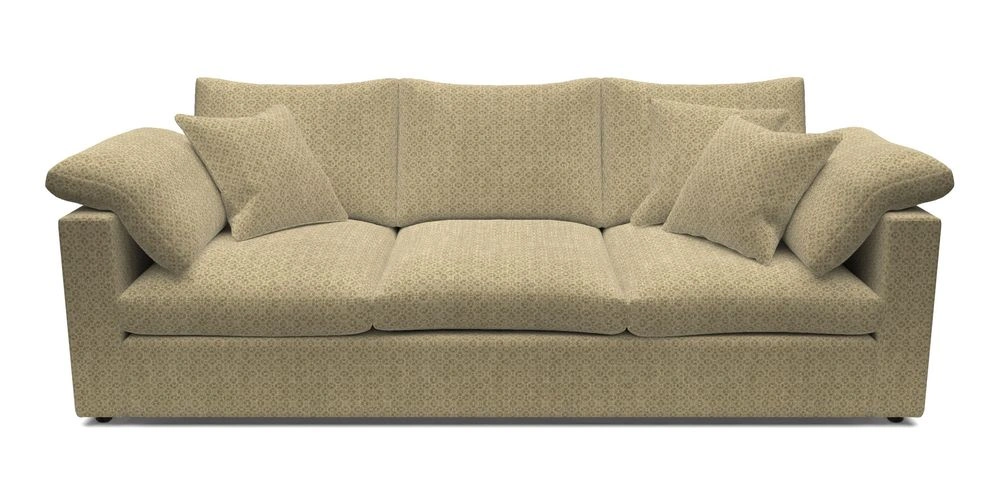 4 Seater Straight Arm Sofa