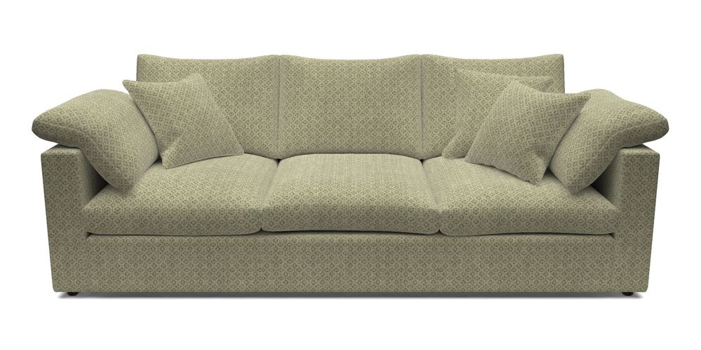 4 Seater Straight Arm Sofa