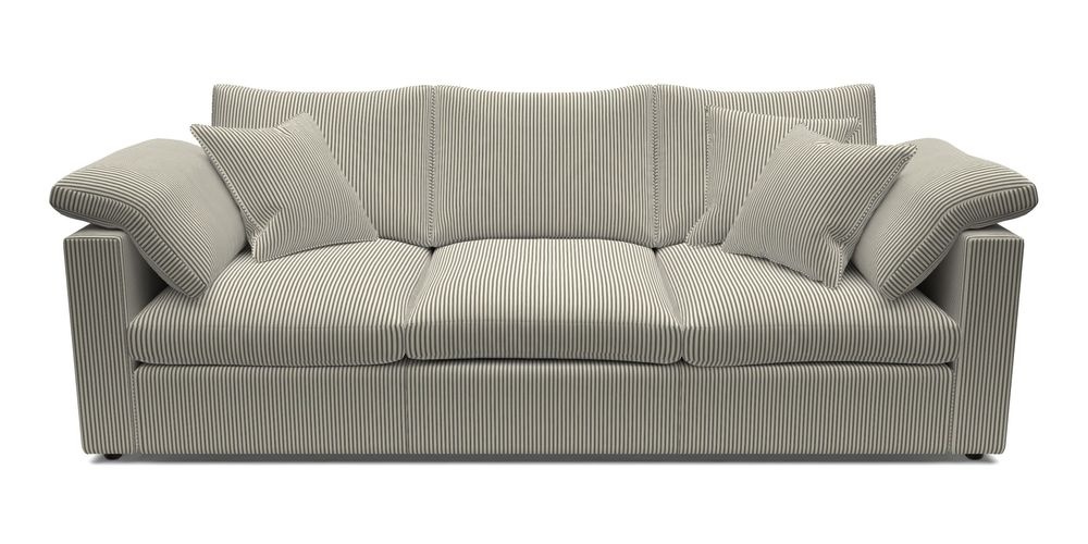 4 Seater Straight Arm Sofa