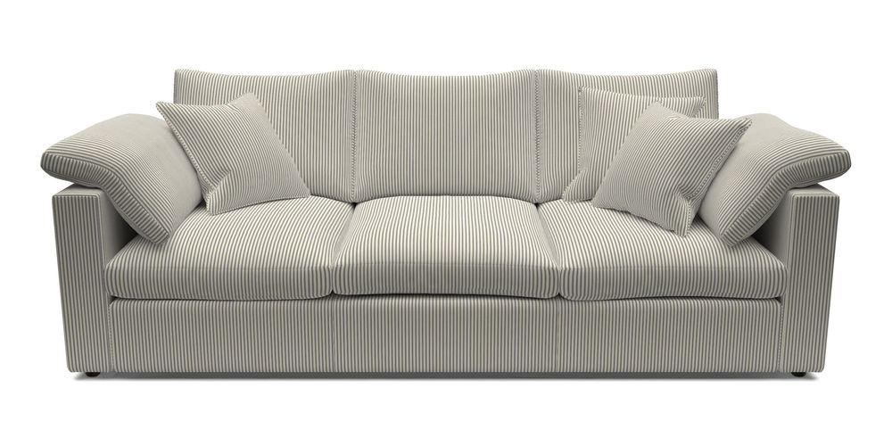 4 Seater Straight Arm Sofa