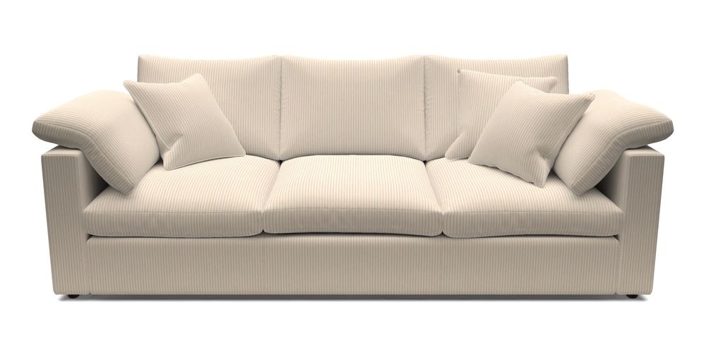 4 Seater Straight Arm Sofa