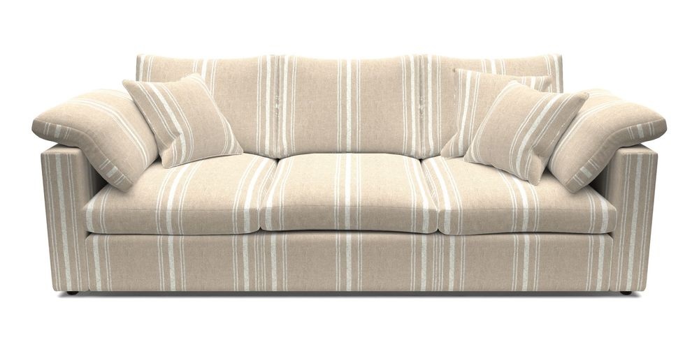 4 Seater Straight Arm Sofa