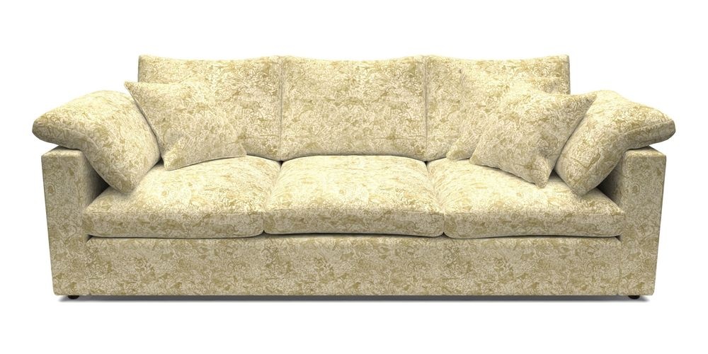 4 Seater Straight Arm Sofa