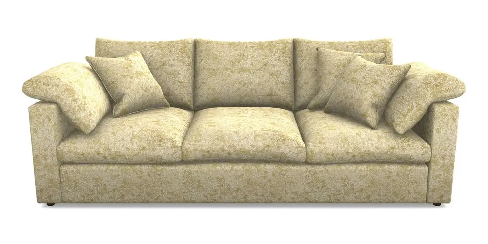 4 Seater Straight Arm Sofa