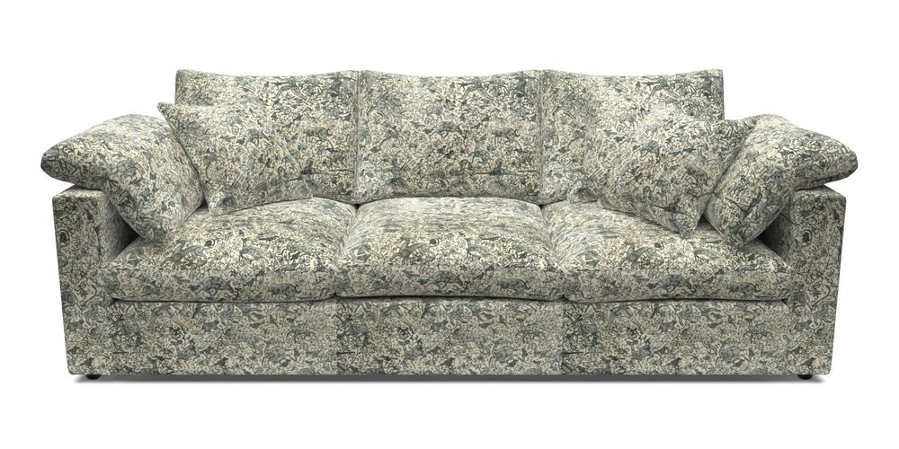 4 Seater Straight Arm Sofa