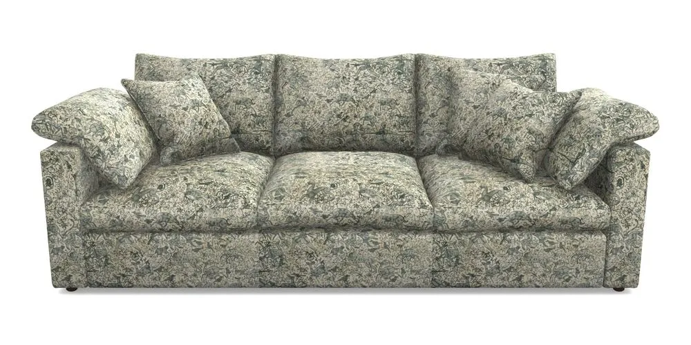 4 Seater Straight Arm Sofa