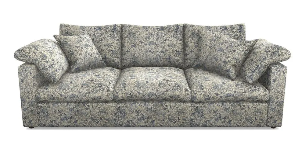 4 Seater Straight Arm Sofa