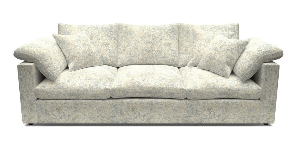 4 Seater Straight Arm Sofa