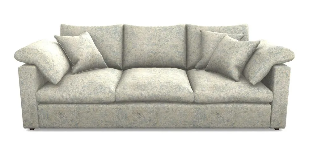 4 Seater Straight Arm Sofa