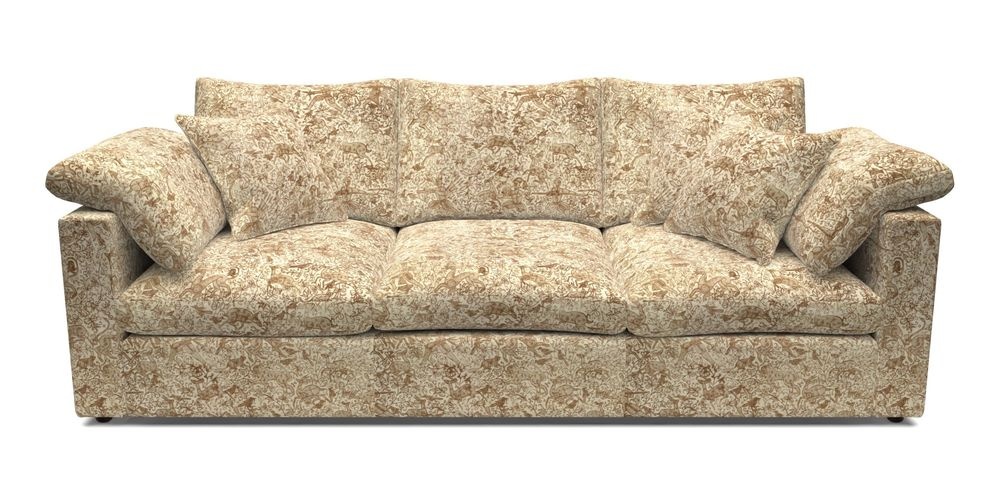 4 Seater Straight Arm Sofa