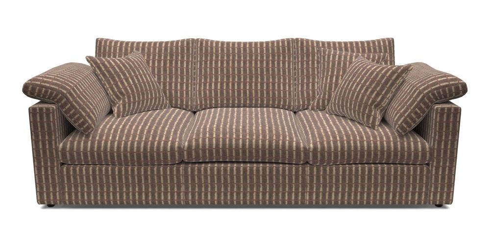 4 Seater Straight Arm Sofa