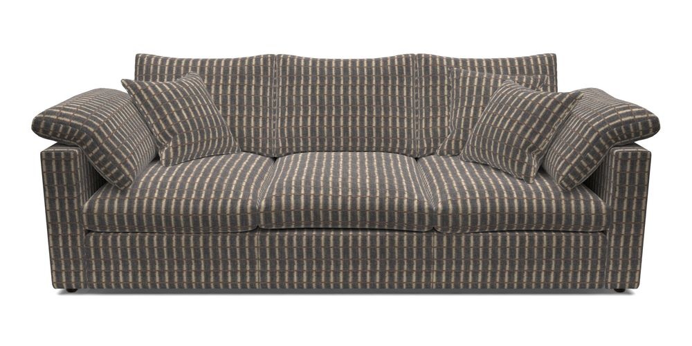 4 Seater Straight Arm Sofa